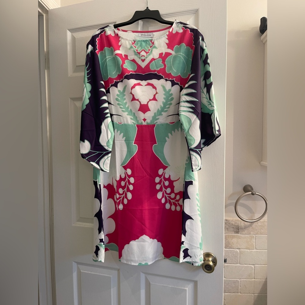 Multi-colored Floral dress!!